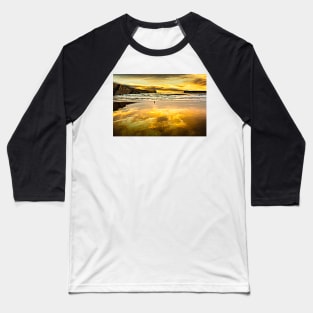 Sunrise at Seaham Pier and The Slope Baseball T-Shirt